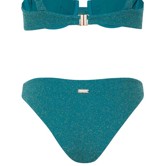 Sparkling Teal Bikini Bottoms - Picture 3 of 6